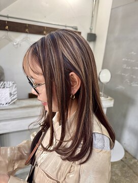 ヘアーワークスヴィクサス 諫早店(HAIR WORKS VIXUS) #ハイライトカラー