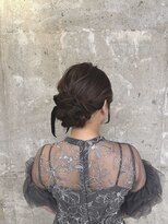 オクサ(oxa)&nbsp;結婚式ヘアアレンジシニヨン/韓国風ヘアセット/ドレスヘア