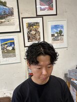サンドゲート(SANDGATE)&nbsp;シャドーパーマ センターパート