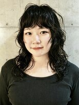 ボコカ(bococa)&nbsp;【macana指名】ミディアムレイヤーパーマウェーブ向ヶ丘遊園登戸