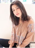 「WE BE PARSLEY」大人かわいい小顔ニュアンスミディ ツヤ髪