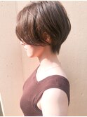 【morio池袋】2020年人気大人かわいい丸み小顔耳かけショート
