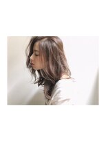 チョビー 銀座(chobii)&nbsp;チョビー銀座桜井デジタルパーマイルミナカラーグレージュ