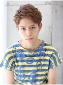 アップバング×束感ショート×スパイキーショートソフトモヒカン