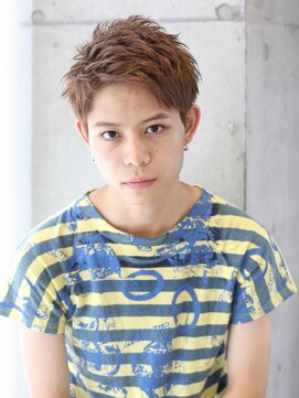 マイロ(mailo) アップバング×束感ショート×スパイキーショートソフトモヒカン