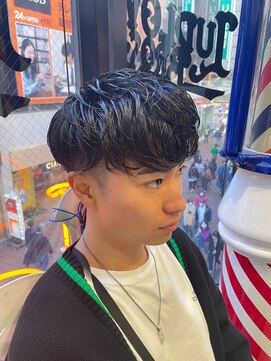 バーバーブロス 吉祥寺店(BARBER BROS) 【LUDLOW BROS.】田宮  ニュアンスパーマ マッシュ キノコヘアー
