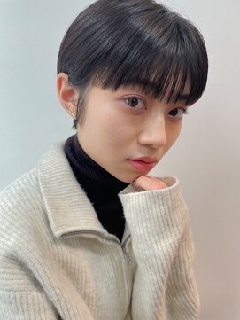 ビコ(bico) 耳掛け丸みマッシュショート*