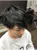 甘め♪イケメンツイストパーマ