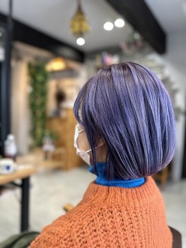 グラフ(Graph 'puppet) パープルカラーボブ