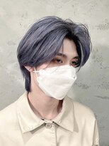 【韓国ヘア☆シースルーセンターパートウルフ】