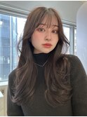 《xena/中島》2wayバング×韓国レイヤーカット
