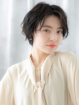 ドクターズサロン LAB 小山店 くせ毛風ゆるふわ横顔美人ラフマッシュパーマh小山20代30代40代