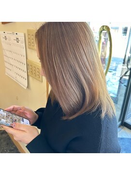 シャンプー ボーイ 宮崎柳丸店(SHAMPOO BOY) 透明感カラー/髪質改善トリートメント