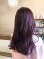 ヘアーサロン リベット(hair salon Libett) 積み重ねてきたピンクカラー