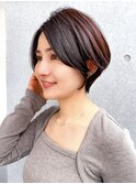 ショートヘア/大人ショート/ショートボブ/30代40代50代/表参道