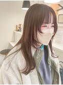顔周りレイヤーカット