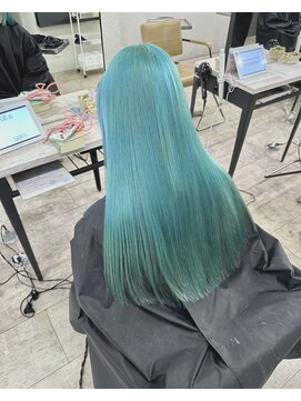 プライズ 成増店(prize) ターコイズブルーシアーカラー成増地下鉄成増大山