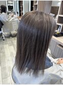 白髪ぼかし/ハイライトカラー/グレージュ