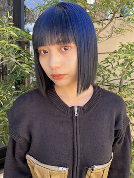 ローブ アオヤマ(LOAVE AOYAMA) デザインカラー/ブルーカラー/グラデ-ジョンカラー/表参道