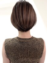 ネイロ バイ ジルブラン 葛西(NeiRo by JIL BLAN) ショートボブグレージュハイライトレイヤーカット髪質改善