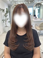 レミエ ダイカンヤマ(lemiie)&nbsp;ワンカールレイヤー★レイヤーロング★韓国