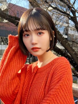 メゾンアクア 表参道(Maison ACQUA) 切りっぱなしボブ/レイヤーボブ/韓国ボブ/くびれ/ミディアム