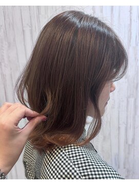 アンジュ 篠ノ井店(ange) 20代30代40代50代大人可愛いブラウンカラー