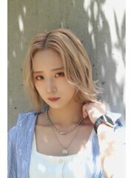 フラミューム 藤沢(flammeum) ハイトーンエアリーボブ【藤沢】