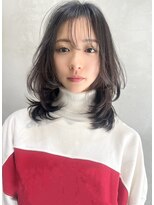 ロジッタ(ROJITHA)&nbsp;【ROJITHA表参道原宿】ココアブラウン×レイヤーミディアム