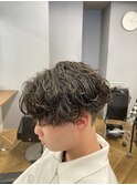 緩め波巻きセンターパート