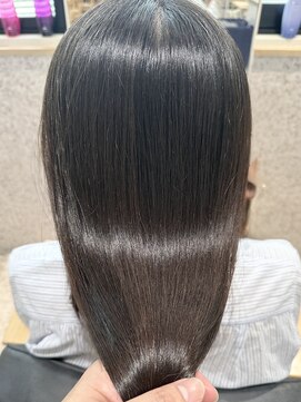 ゼストソエル(ZEST soell) 酸性ストレート×スモーキーグレージュ