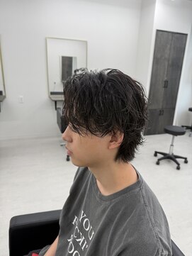 ステージ(STAGE) サーフカール　フェザーパーマ　メンズパーマ