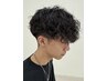 メンズカット+スペインカール￥11000