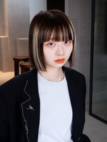 アルバム 渋谷パルコ(ALBUM) ボブショートミディアム前髪カット_F30889
