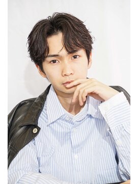 シエンブルー(CIEN blue) #センターパート#フェザーパーマ　#浜松駅#メンズ#カット#パーマ