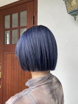 リンダ Linda Mini Bob / ネイビーブルーカラー