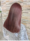 ピンクブラウン/ピンクベージュ/チェリーピンク/美髪
