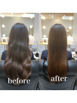 ツヤと髪 クリム(crim) 髪質改善ヘアエステ ロング 白髪染め 30代、40代、20代