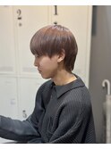 メンズ/メンズカット/ピンクベージュ/ハイトーン