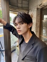 メンズココ メンズパーマ 韓国ヘア 日本橋店(MENS COCO)&nbsp;コンマバングセンターパート