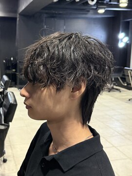 アウル 心斎橋(owl) マッシュウルフ&シャドウパーマ&ニュアンスパーマ&men's