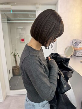 ベイルーム(BAYROOM by HONEY omotesando) ミニマルボブ/ミニボブ/ネイビー/ワンレン/ボブ