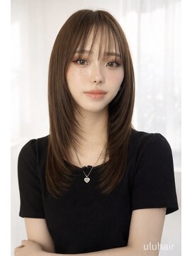 顔まわりザクザクレイヤー