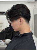 カット　フェザーパーマ　ニュアンスパーマ
