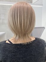 ダブルトーキョー シブヤ(W-TOKYO SHIBUYA)&nbsp;【ショートウルフ】ウルフカット ハイトーン ブリーチ