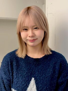 ロマリア ヒルズ 表参道 原宿(Lomalia HILLS) イメチェン/ダブルカラー/ベージュカラー前髪/表参道