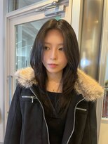 アム(amu)&nbsp;ハッシュカット/ミディアムレイヤー