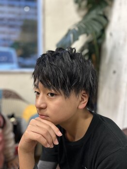 ブレア(Blair)の写真/メンズカジュアルが得意！トレンドメンズパーマと今話題のニュアンス・特殊パーマで個性を引き出す☆