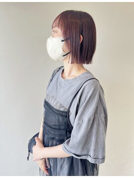 コカゲ ヘアアンドリラックス(KOKAGE hair&relax) 大人女子の切りっぱなしボブ