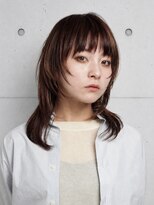 ピークアブー アヴェダ 池袋東武(PEEK-A-BOO AVEDA) ミディアムレイヤースタイル西村澪奈